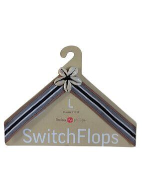 Lindsay Phillips SwitchFlops Interchangeable Seashell Straps (Blue / Green)